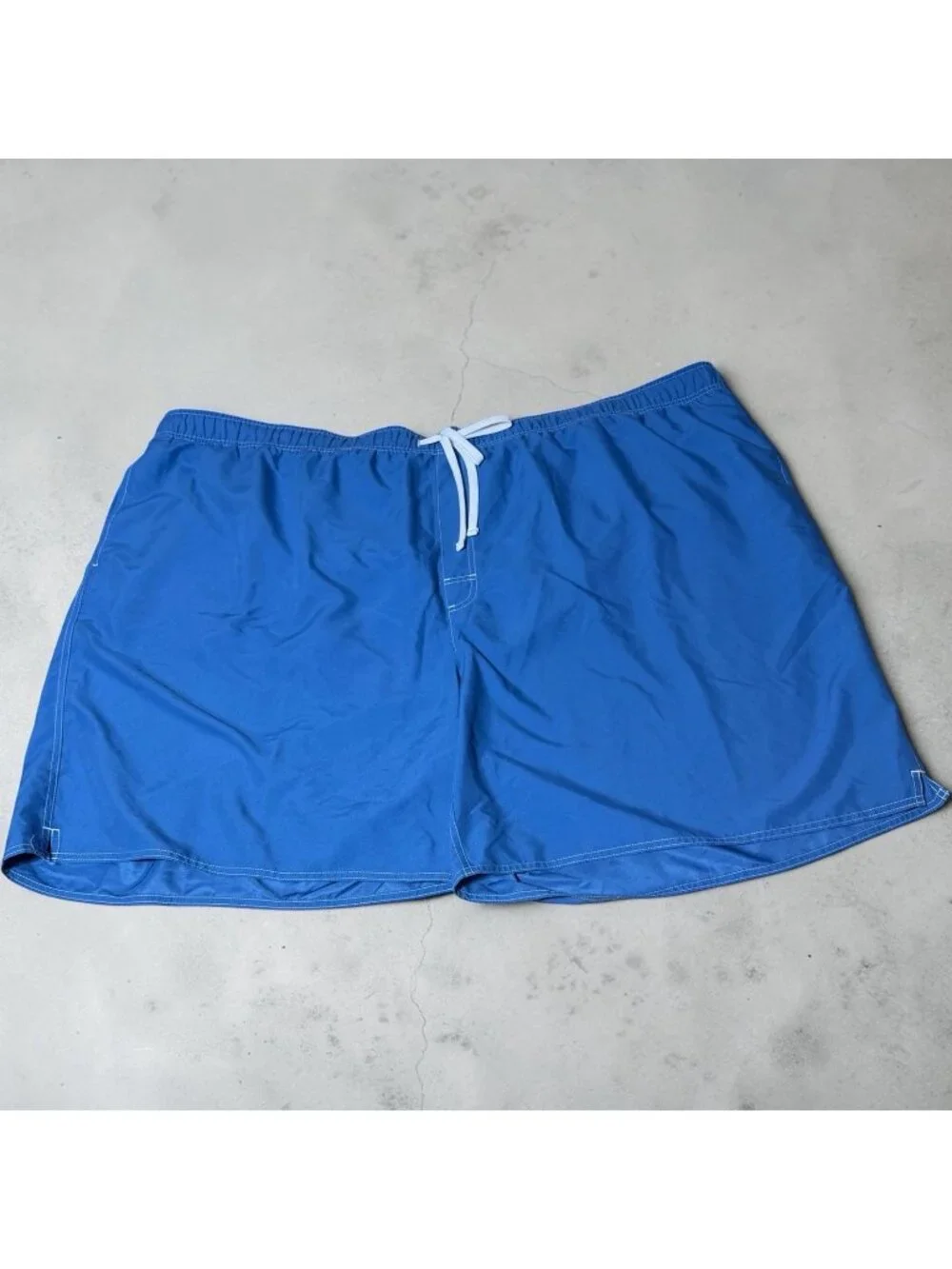 NWT Harbor Bay Swim Trunks Men’s Size 6XL Mesh Brief Liner Quick Dry Blue